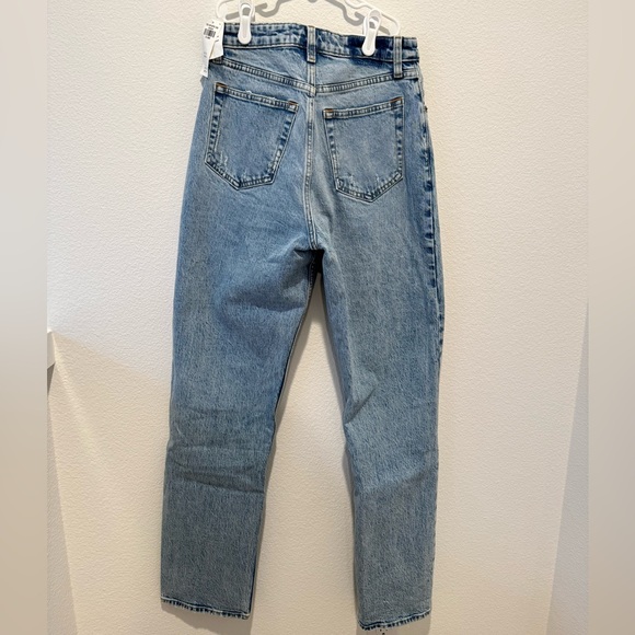 🆕 Abercrombie Curve Love The Dad High Rise Jean - Picture 5 of 6